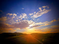 Highway sunrise